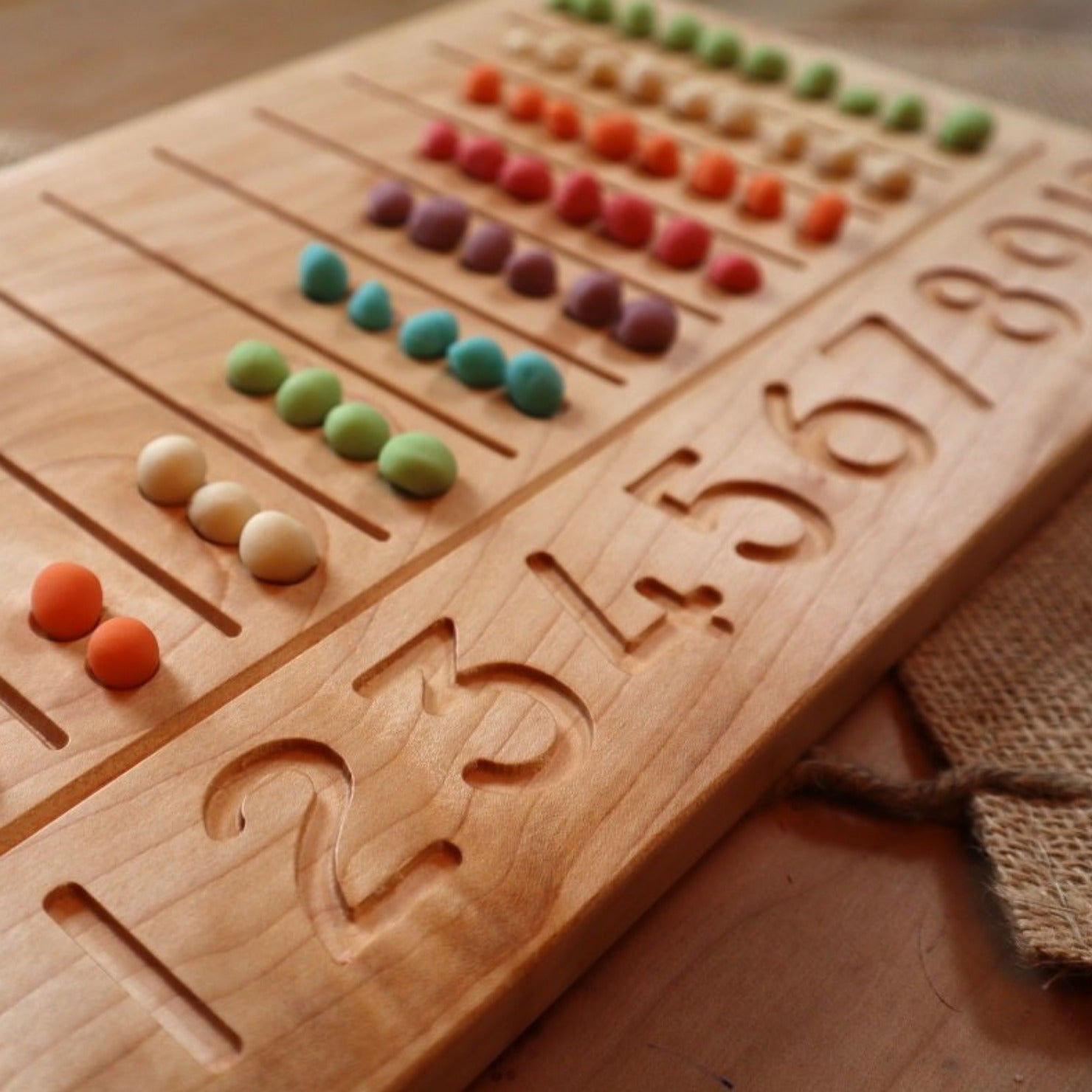 Numbers Boards NUMBER Board – Timber Child Lifestyle